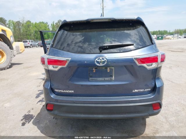5TDDKRFH5GS244277 Toyota Highlander Limited Platinum V6