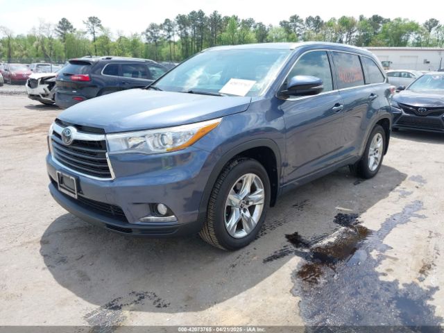 5TDDKRFH5GS244277 Toyota Highlander Limited Platinum V6