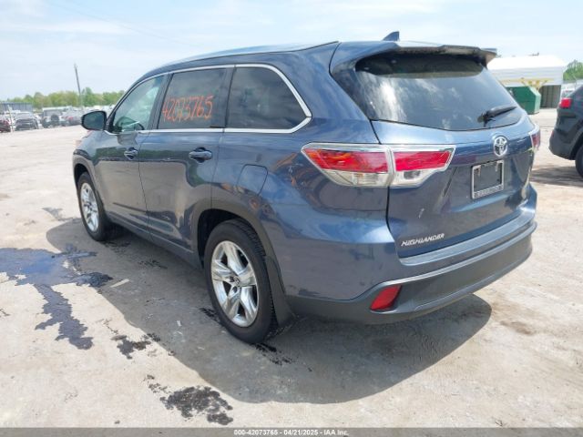 5TDDKRFH5GS244277 Toyota Highlander Limited Platinum V6