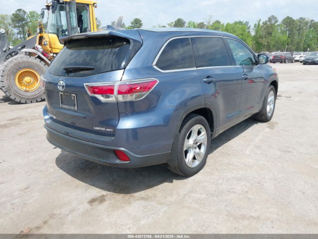 5TDDKRFH5GS244277 Toyota Highlander Limited Platinum V6