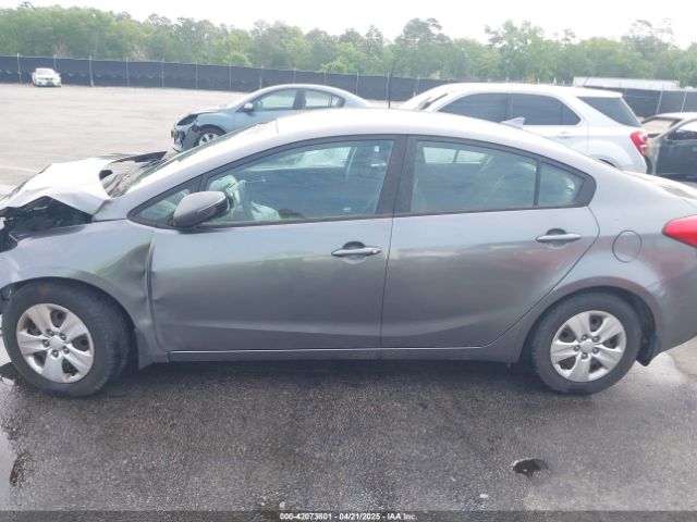 KNAFX4A63G5519277 KIA FORTE LX