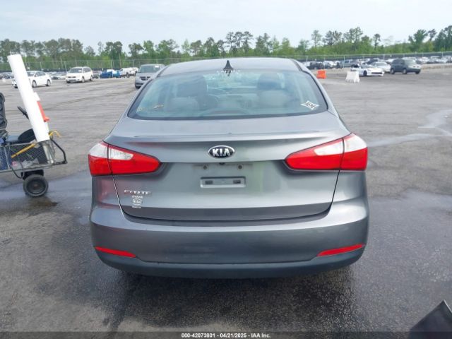 KNAFX4A63G5519277 KIA FORTE LX