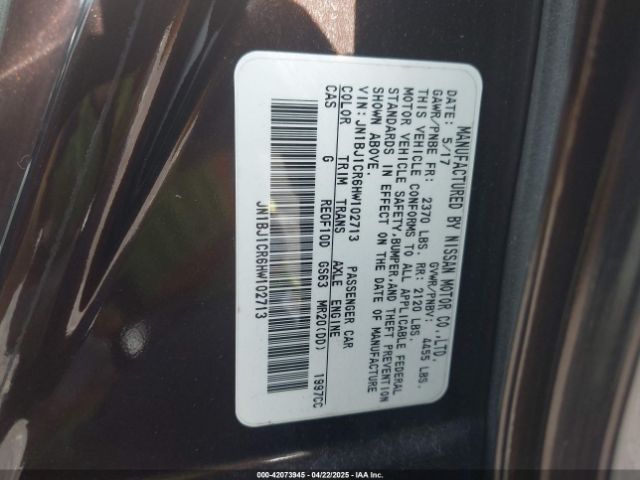 JN1BJ1CR6HW102713 Nissan Rogue Sport Sv