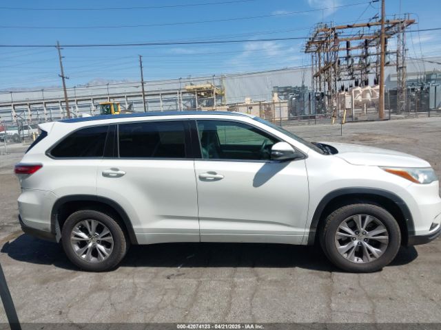 5TDKKRFH0FS039276 Toyota Highlander Xle V6