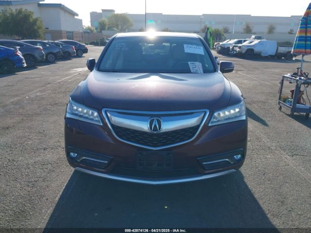 5FRYD4H42GB026356 Acura Mdx Technology   Acurawatch Plus Packages/technology Package