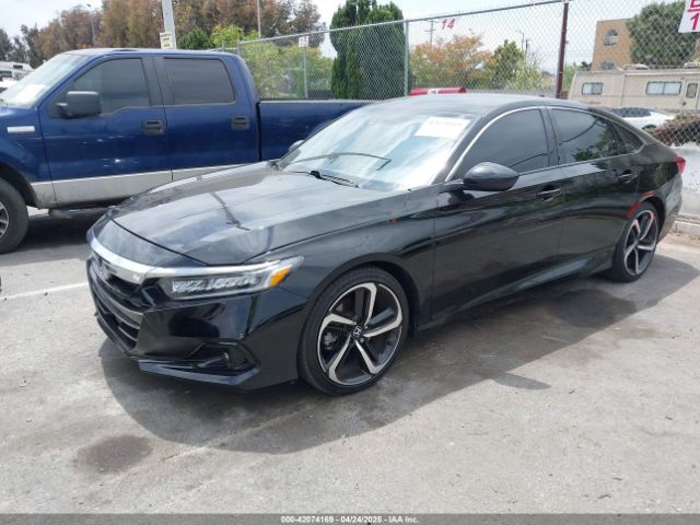 1HGCV1F34NA017764 Honda Accord Sport