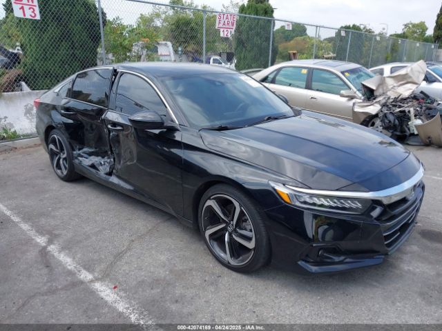 1HGCV1F34NA017764 Honda Accord Sport