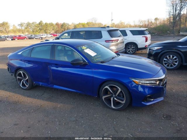 1HGCV1F42MA112251 Honda Accord Sport Special Edition