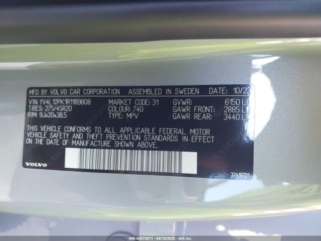 YV4L12PK1R1189808 Volvo Xc90 B5 Core Bright Theme