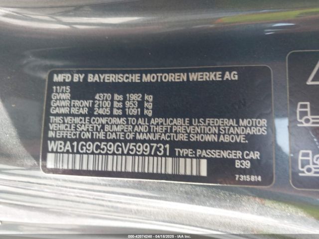WBA1G9C59GV599731 BMW 228i Xdrive