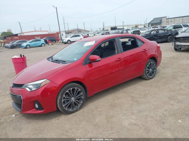 5YFBURHE8GP487580 Toyota Corolla S Plus