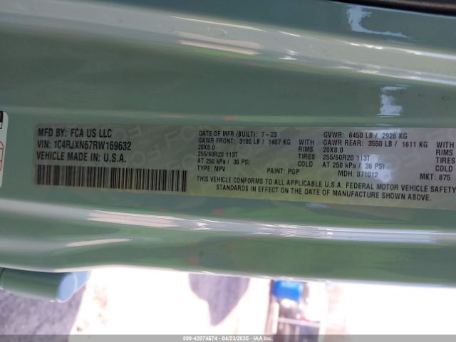 1C4RJXN67RW169632 Jeep Wrangler 4xe Sport S 4xe
