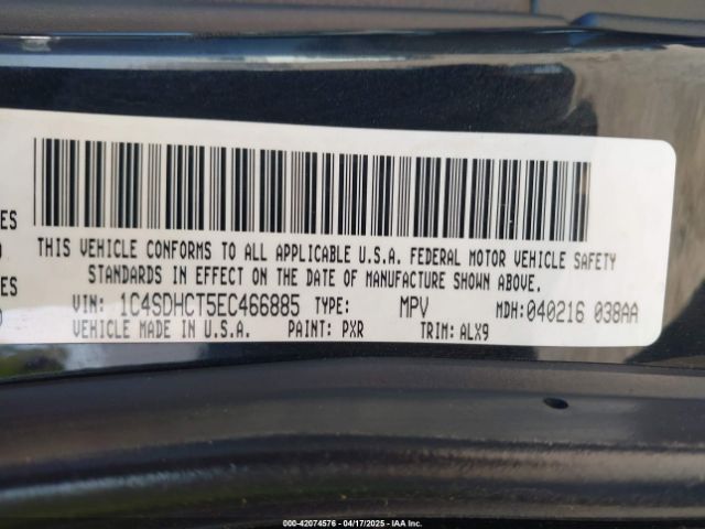 2014 DODGE DURANGO 1C4SDHCT5EC466885 Photo 8