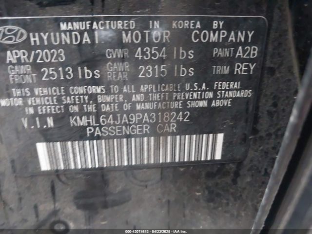 2023 HYUNDAI SONATA KMHL64JA9PA318242 Photo 8