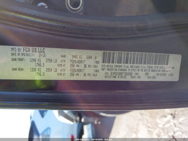 3C4PDCAB9FT650266 Dodge Journey American Value Pkg