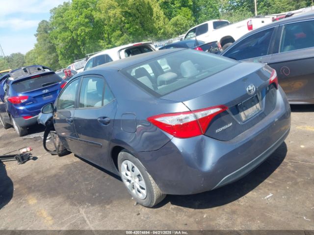 2T1BURHE3EC088783 Toyota COROLLA L