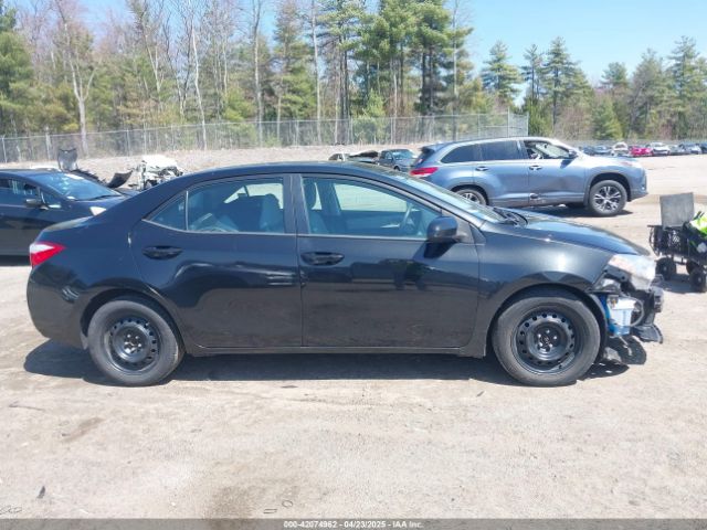 2T1BURHE6EC159488 Toyota COROLLA LE