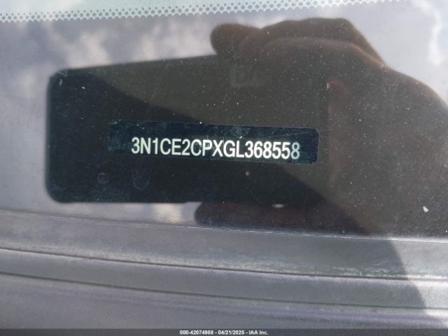 3N1CE2CPXGL368558 Nissan Versa Note Sr