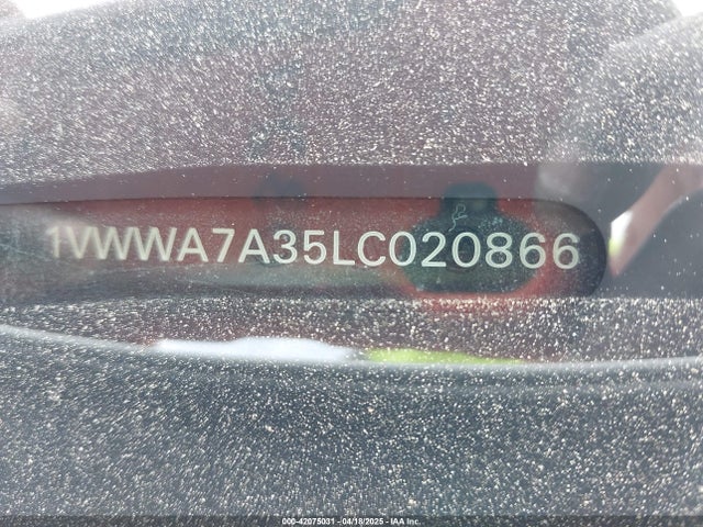 1VWWA7A35LC020866 Volkswagen Passat 2.0t Se