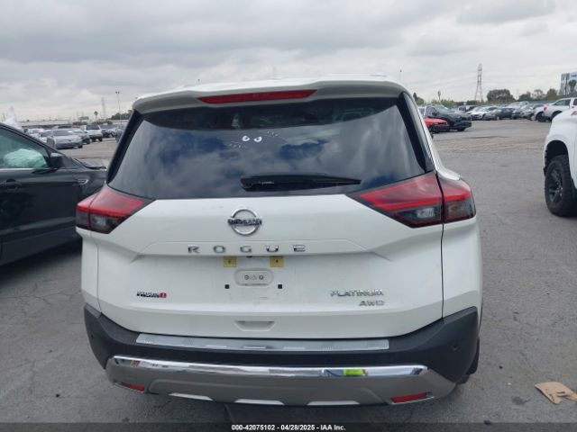 JN8AT3DCXMW102124 Nissan Rogue Platinum Fwd