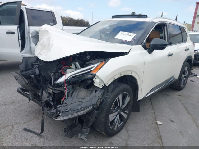 JN8AT3DCXMW102124 Nissan Rogue Platinum Fwd