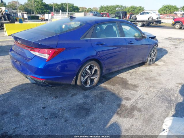 KMHLP4AG9PU607976 Hyundai Elantra Limited