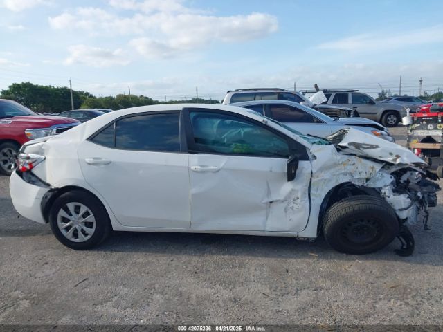 2T1BURHE0EC076381 Toyota COROLLA L