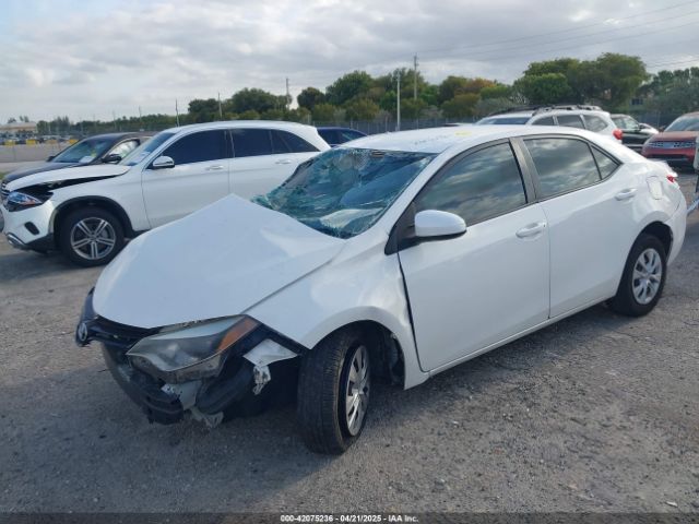 2T1BURHE0EC076381 Toyota COROLLA L