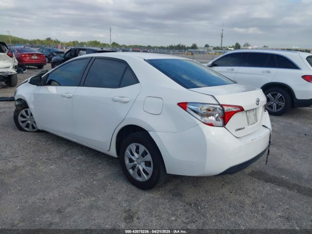2T1BURHE0EC076381 Toyota COROLLA L