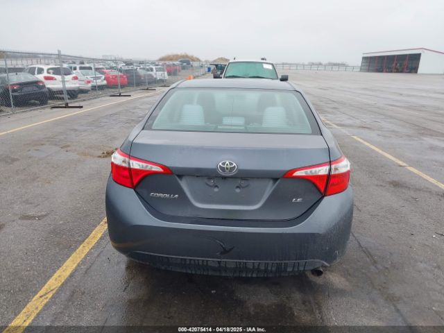 2T1BURHE1GC577671 Toyota COROLLA LE