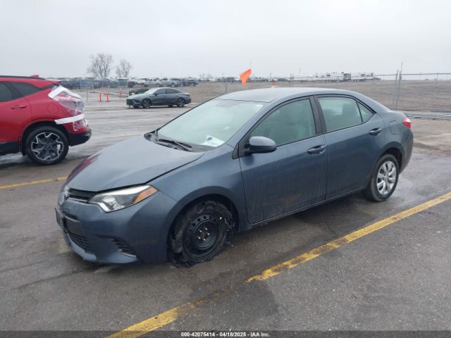 2T1BURHE1GC577671 Toyota COROLLA LE