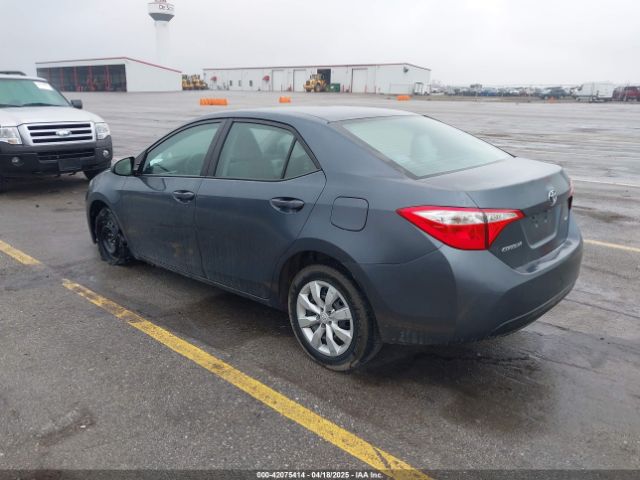 2T1BURHE1GC577671 Toyota COROLLA LE