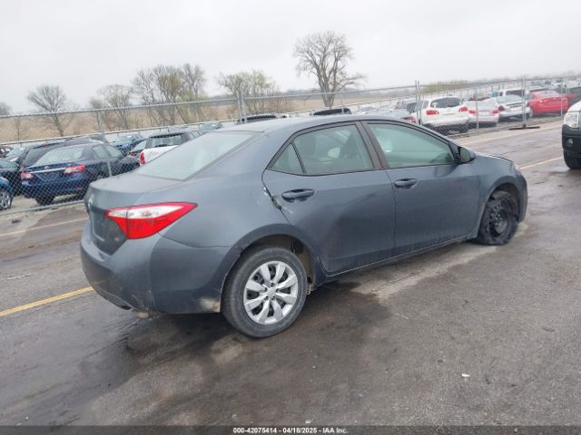 2T1BURHE1GC577671 Toyota COROLLA LE