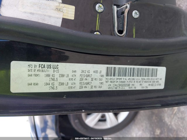 1C4NJCBA3GD525308 Jeep Compass Sport