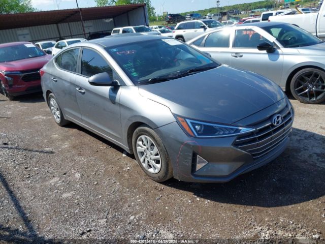 2019 HYUNDAI ELANTRA 5NPD74LF4KH411878