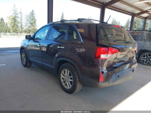 5XYKT4A61EG435606 KIA SORENTO LX