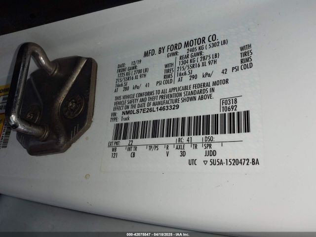 NM0LS7E26L1463329 Ford Transit Connect Xl Cargo Van