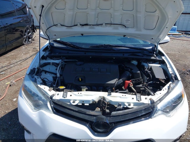 2T1BURHE5GC592741 Toyota COROLLA LE