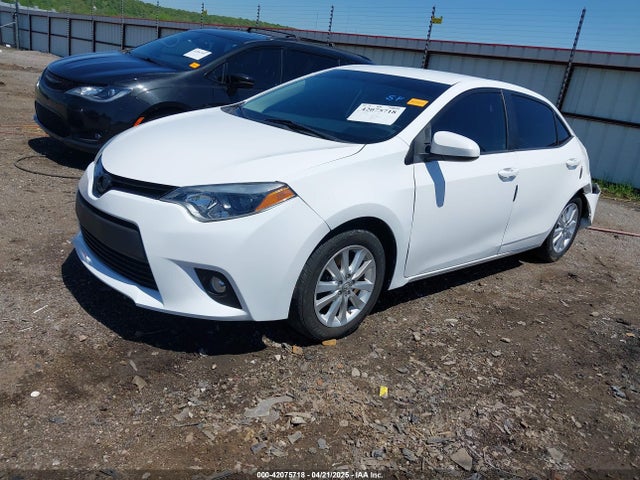 2T1BURHE5GC592741 Toyota COROLLA LE