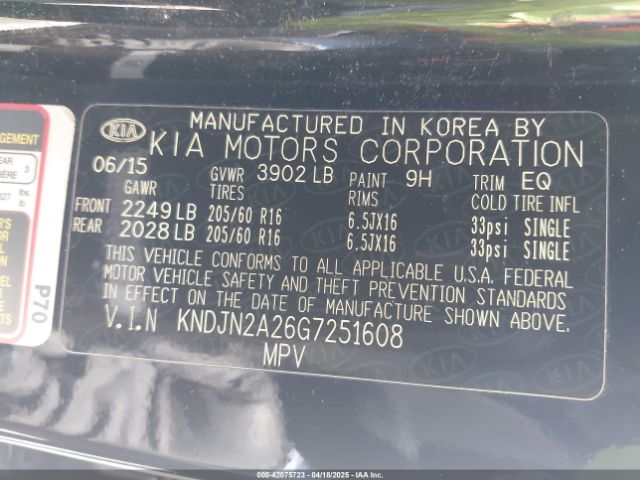 KNDJN2A26G7251608 KIA Soul