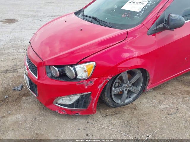 1G1JG6SB1G4158098 Chevrolet Sonic Rs Auto