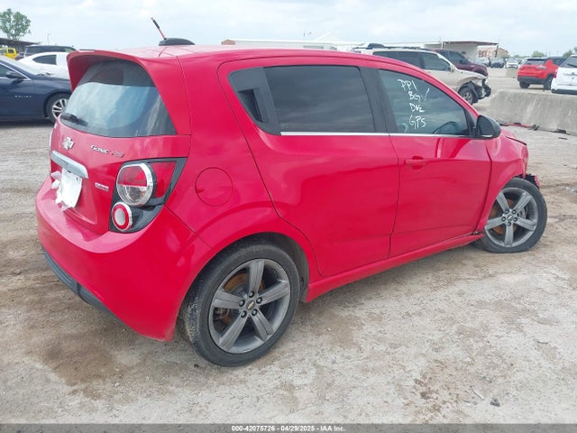1G1JG6SB1G4158098 Chevrolet Sonic Rs Auto