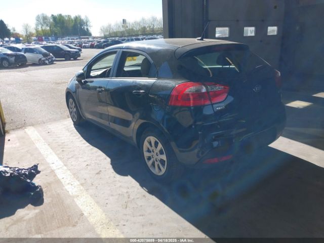2013 KIA RIO KNADM5A37D6300999 Photo 2