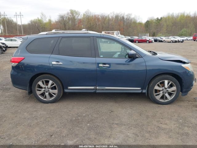 5N1AR2MM5EC703470 Nissan Pathfinder Platinum