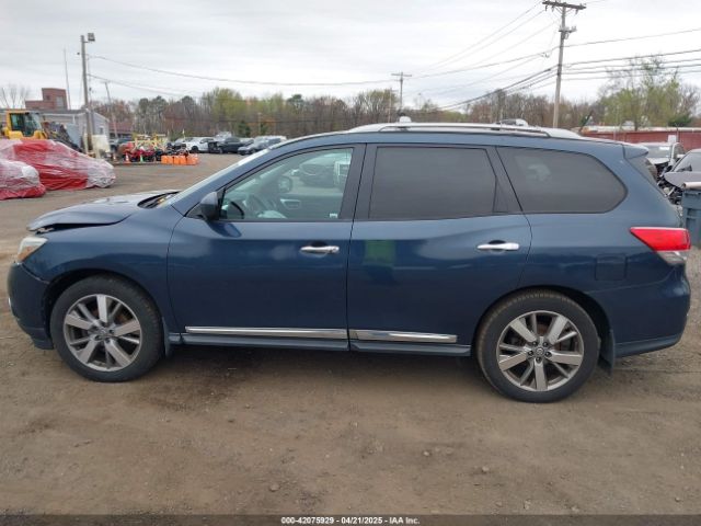 5N1AR2MM5EC703470 Nissan Pathfinder Platinum