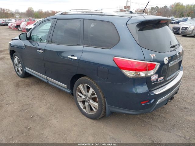 5N1AR2MM5EC703470 Nissan Pathfinder Platinum