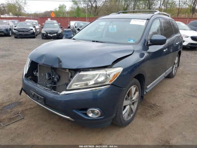 5N1AR2MM5EC703470 Nissan Pathfinder Platinum