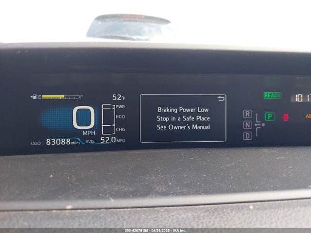JTDKARFU0G3029012 Toyota 2zr-fxe,1nm
