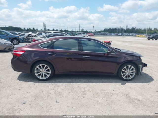 4T1BK1EB9FU169126 Toyota AVALON LIMITED