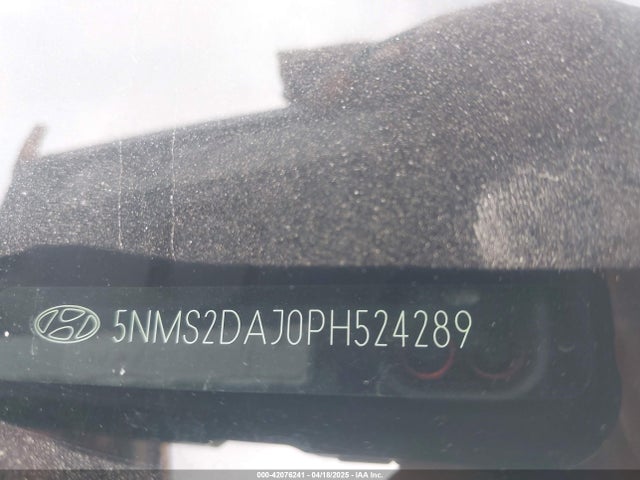 5NMS2DAJ0PH524289 Hyundai Santa Fe Sel